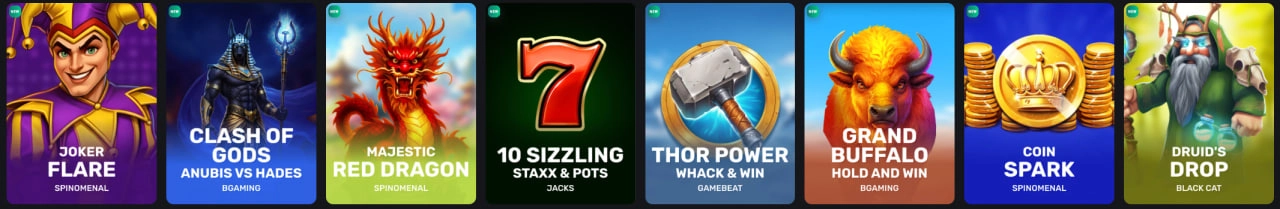 falcon casino new games